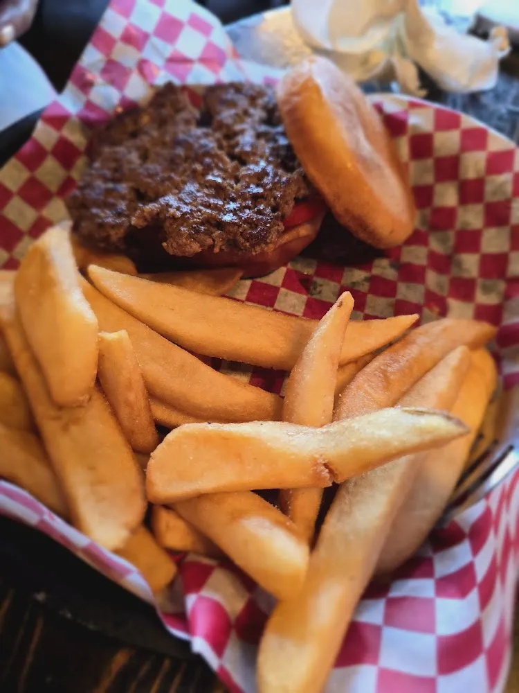 Burger and Steak Fries