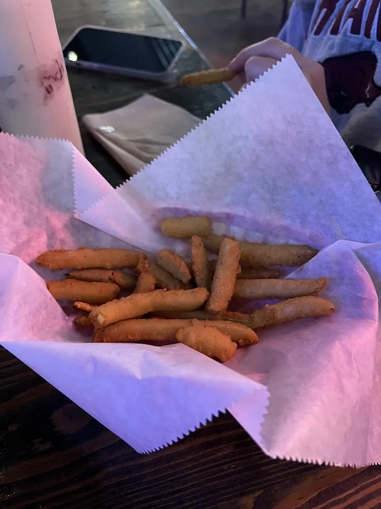 Fried Pickle Straws